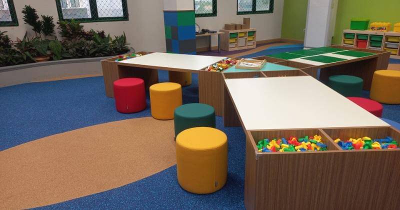 Ruangan bermain SIS Preschool Sendayu City - Popmama.com/Daffa Almaas